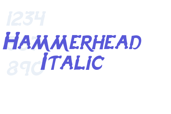 Hammerhead Italic