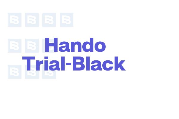 Hando Trial-Black