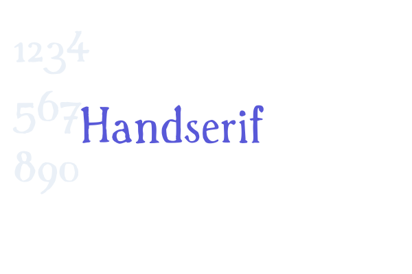 Handserif