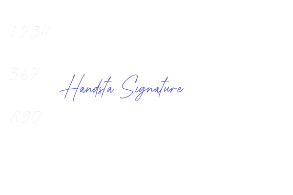 Handsta Signature