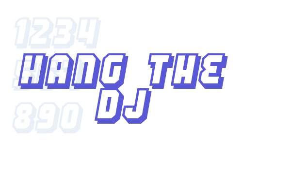 Hang the DJ