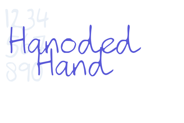 Hanoded Hand