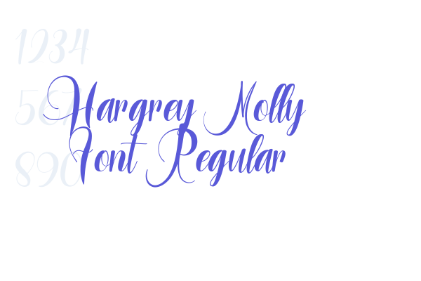 Hargrey Molly Font Regular