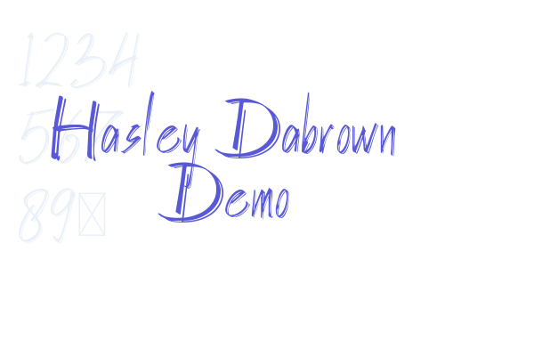 Hasley Dabrown Demo