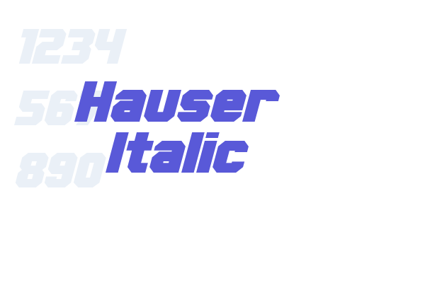 Hauser Italic