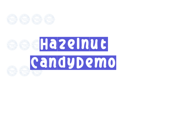 Hazelnut CandyDemo