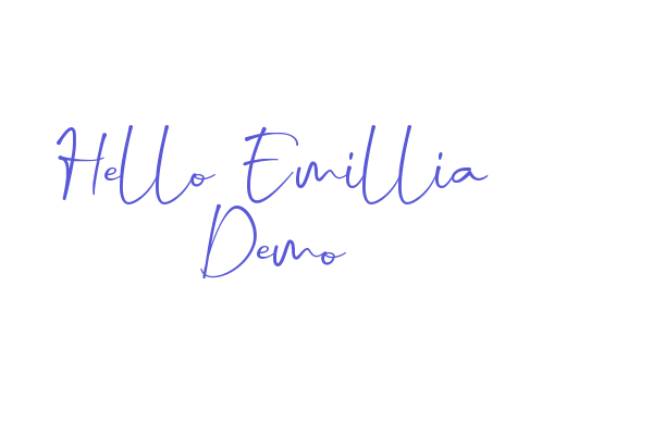 Hello Emillia Demo