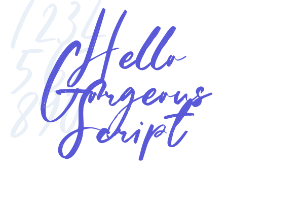 Hello Gorgeous Script