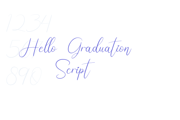 Hello Graduation Script