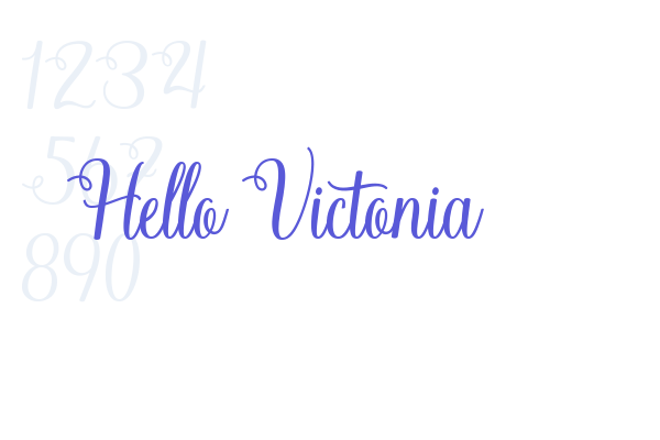 Hello Victonia