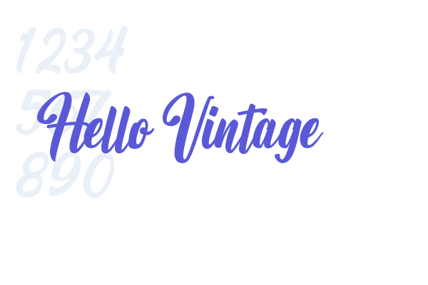 Hello Vintage