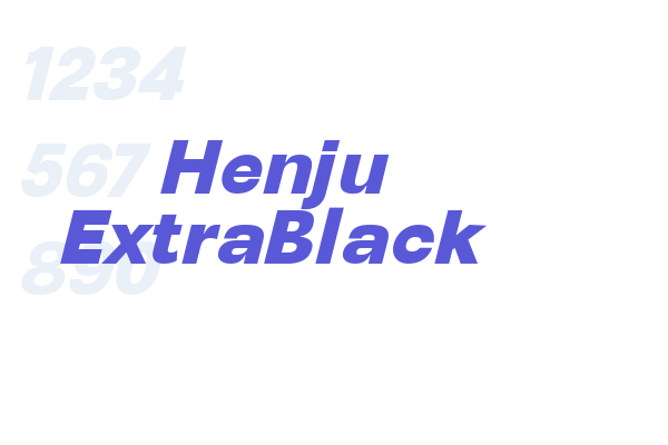 Henju ExtraBlack