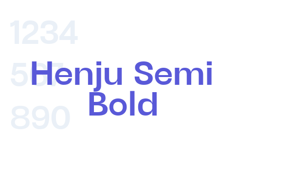 Henju Semi Bold