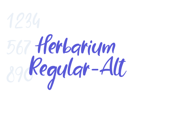 Herbarium Regular-Alt