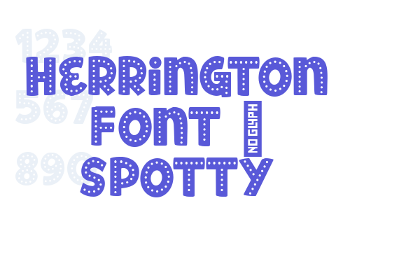 Herrington Font – Spotty