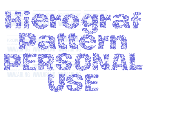 Hierograf Pattern PERSONAL USE