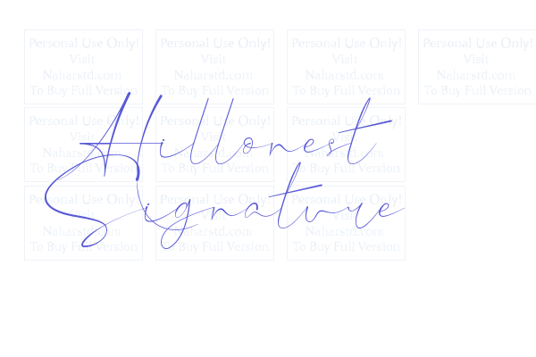 Hillonest Signature