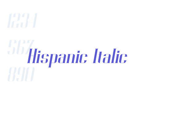 Hispanic Italic