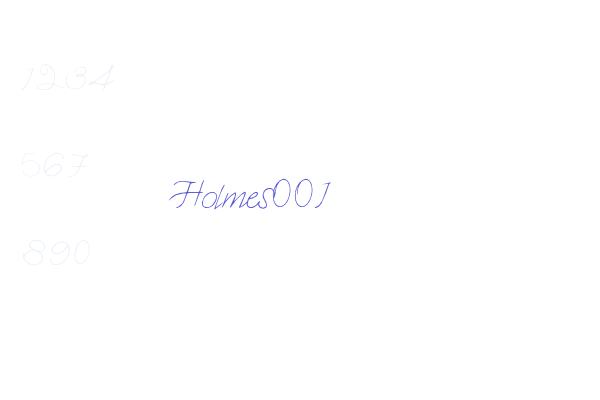 Holmes001 font download