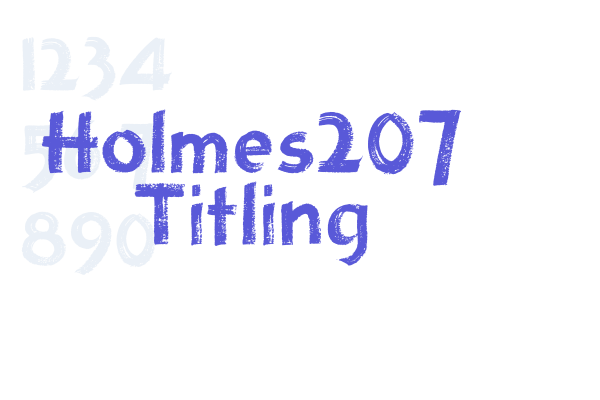 Holmes207 Titling