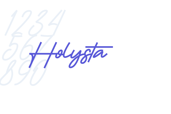 Holysta Fonts