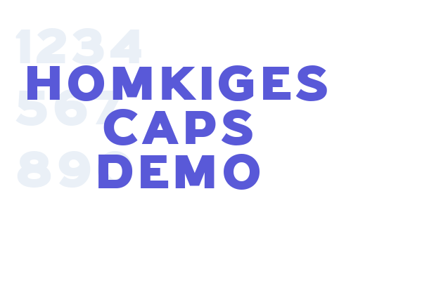 Homkiges Caps Demo