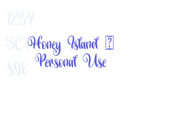 Honey Island – Personal Use