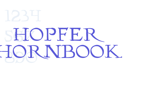 Hopfer Hornbook