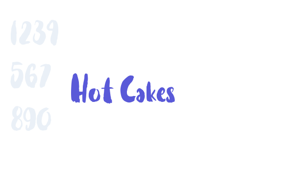 Hot Cakes font download