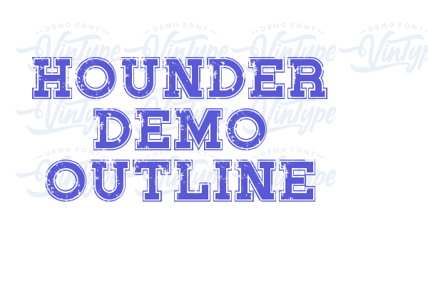 Hounder Demo Outline