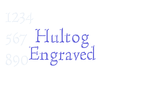 Hultog Engraved