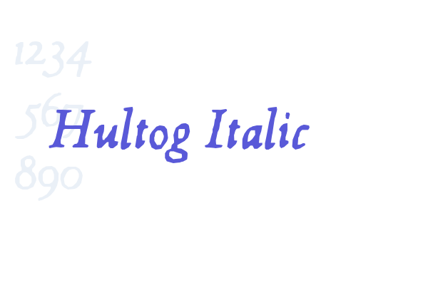 Hultog Italic