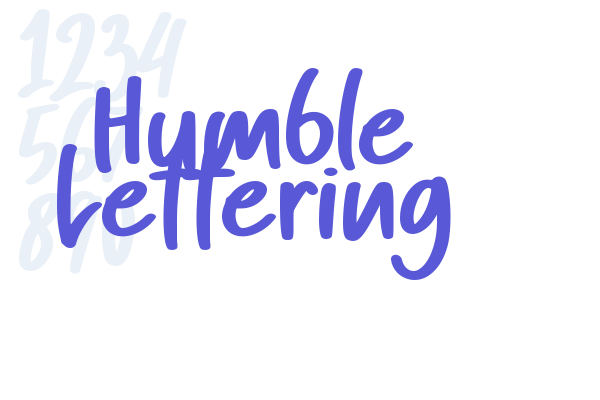 Humble Lettering