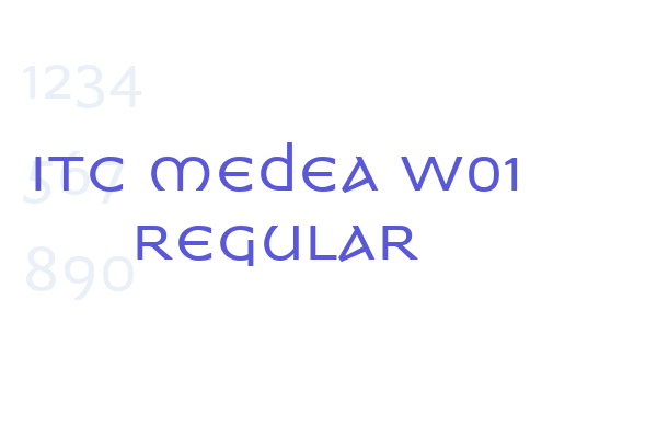 ITC Medea W01 Regular