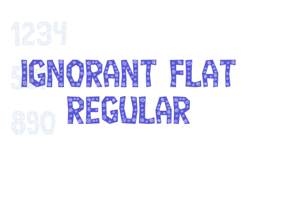 Ignorant Flat Regular