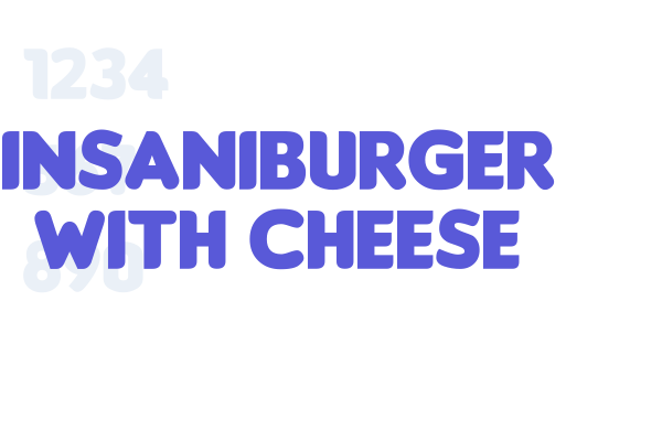 Insaniburger with Cheese