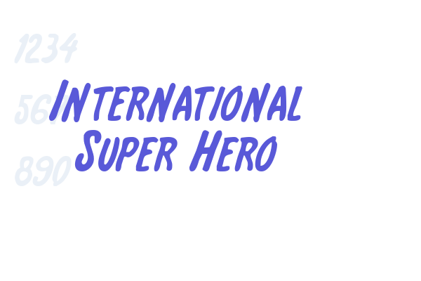 International Super Hero