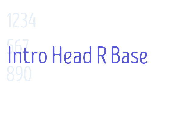 Intro Head R Base