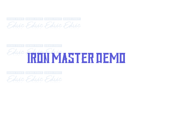 Iron Master Demo