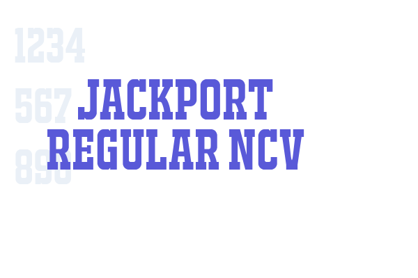 JACKPORT REGULAR NCV