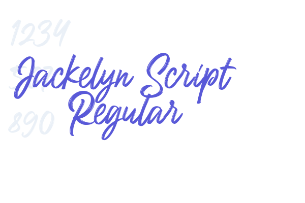 Jackelyn Script Regular