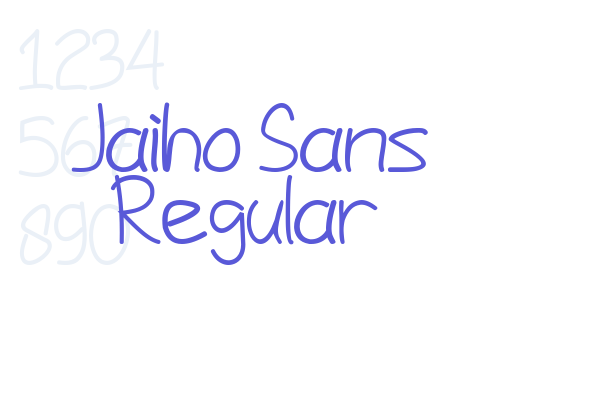 Jaiho Sans Regular