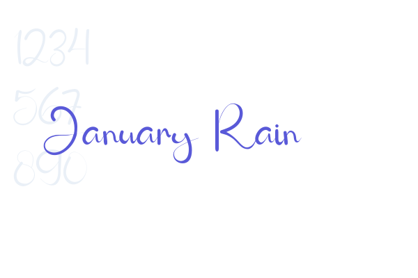 January Rain