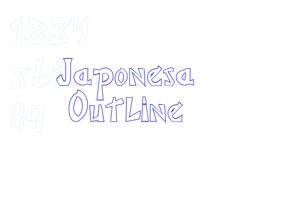 Japonesa Outline