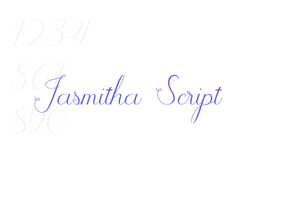 Jasmitha Script