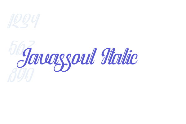 Javassoul Italic