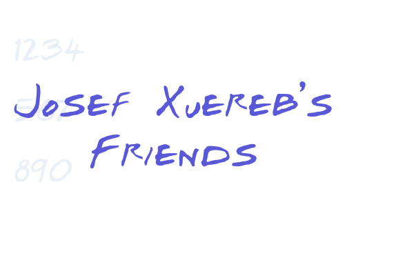 Josef Xuereb’s Friends