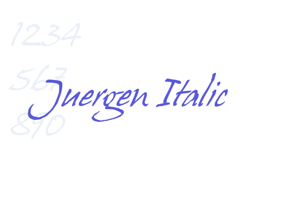 Juergen Italic