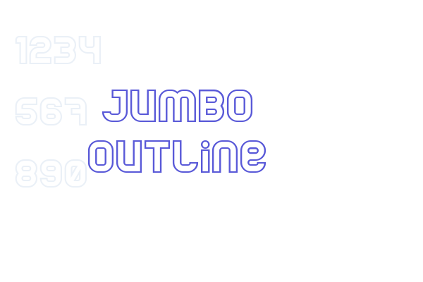 Jumbo Outline