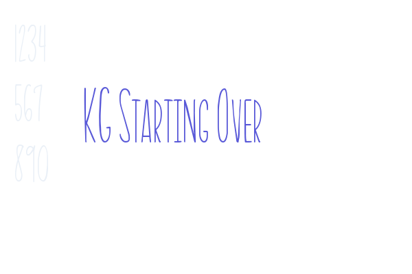 KG Starting Over